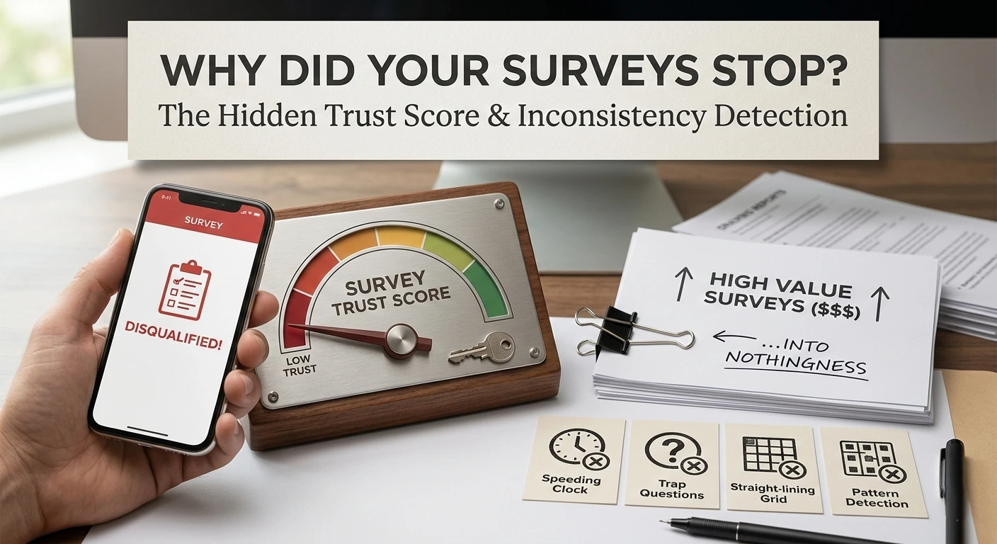 How Does Inconsistent Answering affect Survey Eligibility?