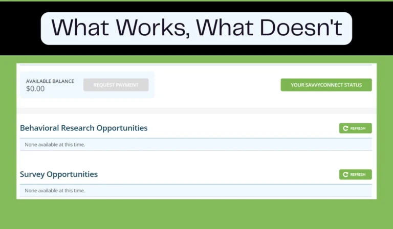 SurveySavvy Review  What Works, What Doesn't
