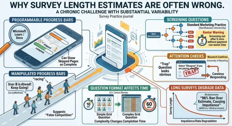Why Survey Length Is Sometimes Fake