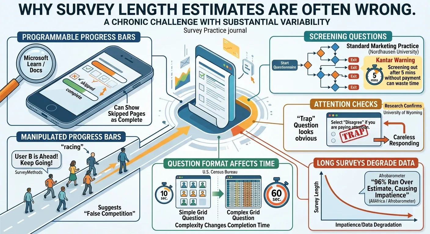 Why Survey Length Is Sometimes Fake