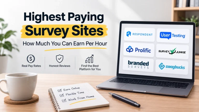 Which Survey Sites Pay the Most Per Hour
